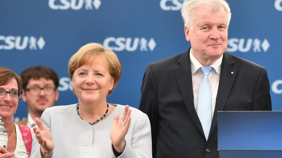 Angela Merkel, Trudering, Horst Seehofer, Donald Trump