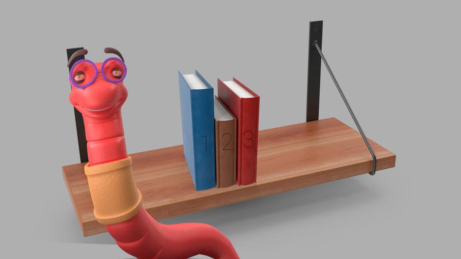 Extra schwer: Können Sie das Bücherwurm-Rätsel lösen?