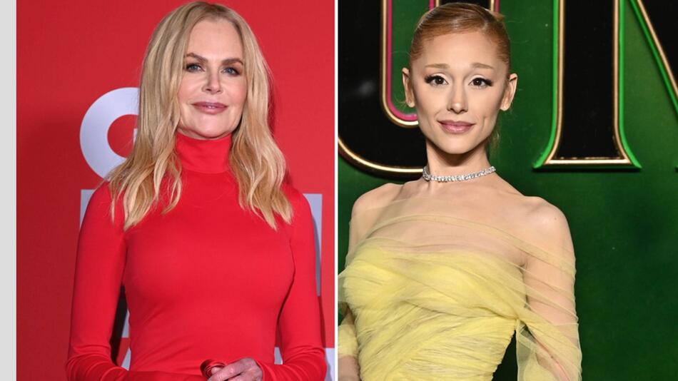 Nicole Kidman (l.) und Ariana Grande freuen sich über Nominierungen für den Golden Globe.