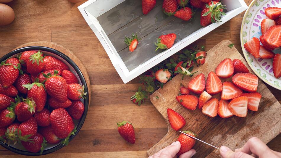 Erdbeeren, Früchte, Kochen, Kochbücher, Rezepte, Inspiration, Hauptspeise, Dessert
