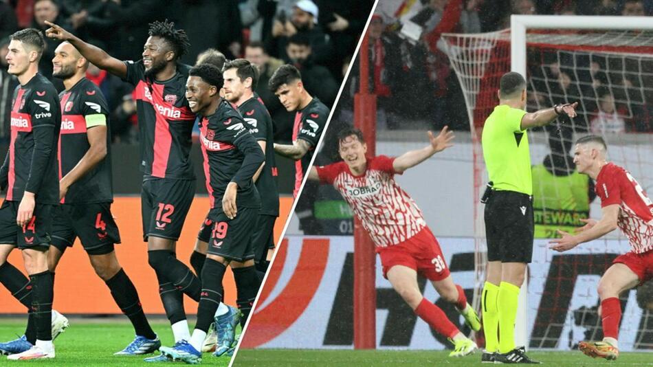Leverkusen und Freiburg freuen sich auf das Achtelfinale in der Europa League