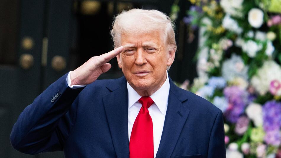 Portraitaufnahme des US-Präsidenten Donald Trump