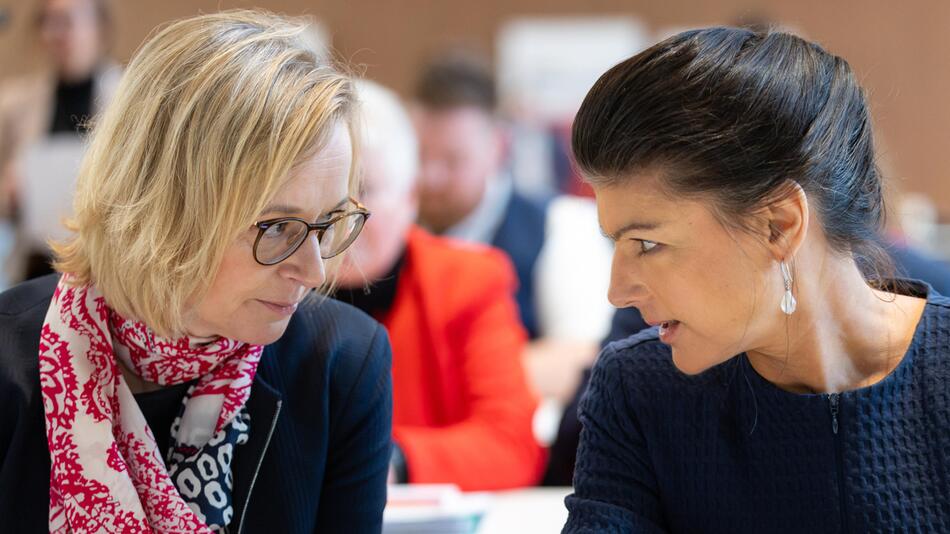 Katja Wolf und Sahra Wagenknecht