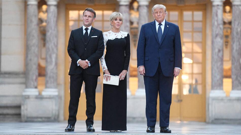 Brigitte Macron glänzt in Versailles