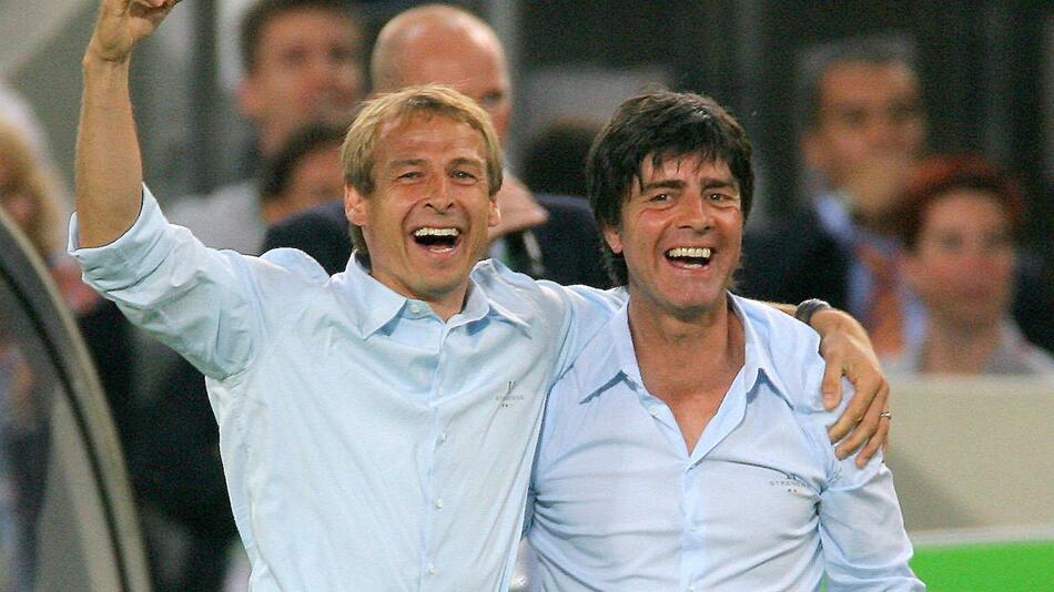 Joachim Löw, Jürgen Klinsmann, Nationalmannschaft