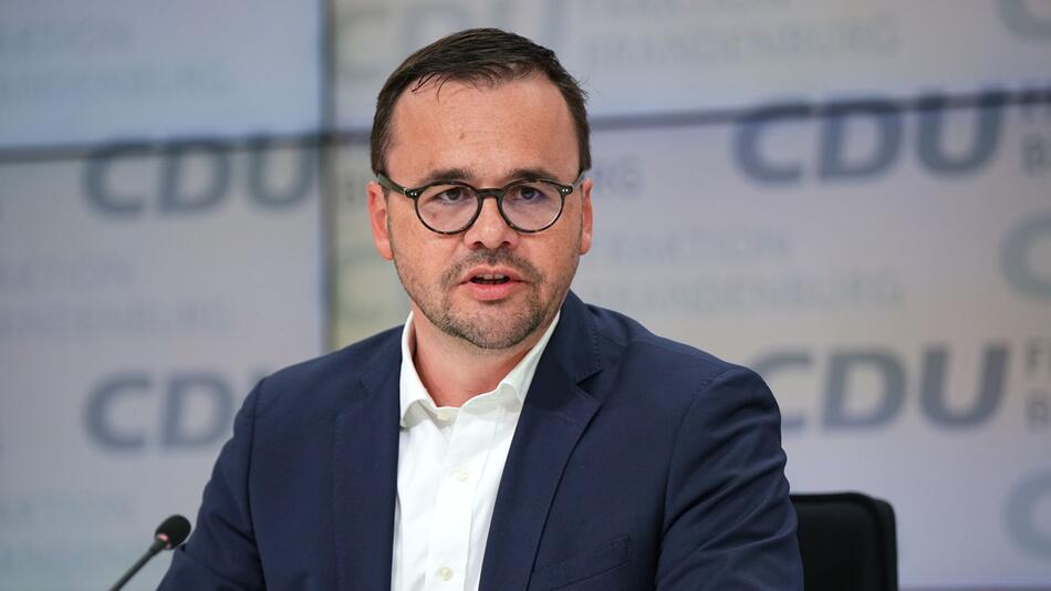 Brandenburgs CDU-Spitzenkandidat Jan Redmann