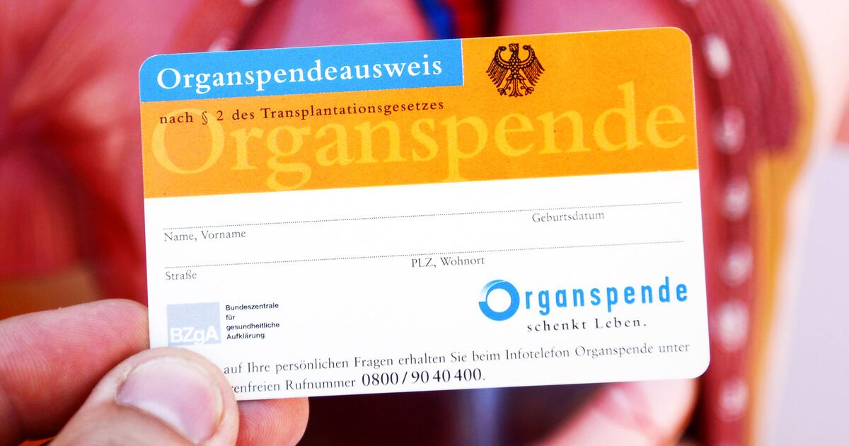 Um Diese Organspende-Vorschläge Geht Es Im Bundestag | GMX