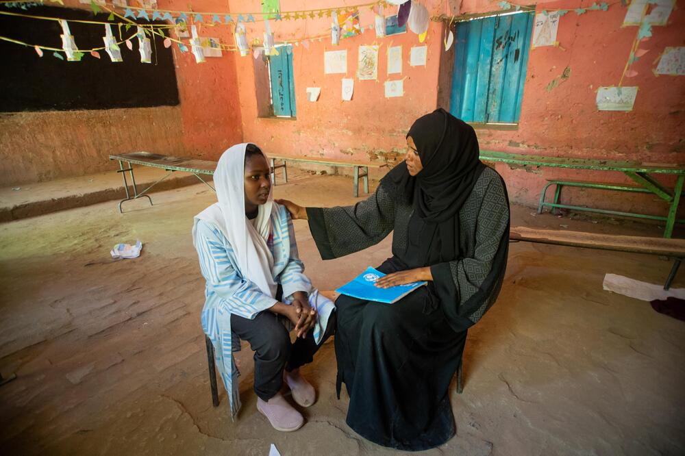 Psychologische Betreuung im Sudan