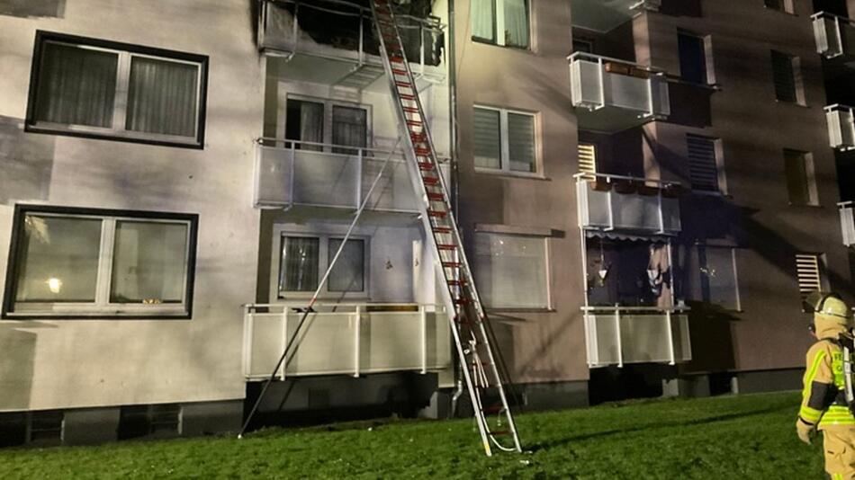 Wohnungsbrand in Gladbeck