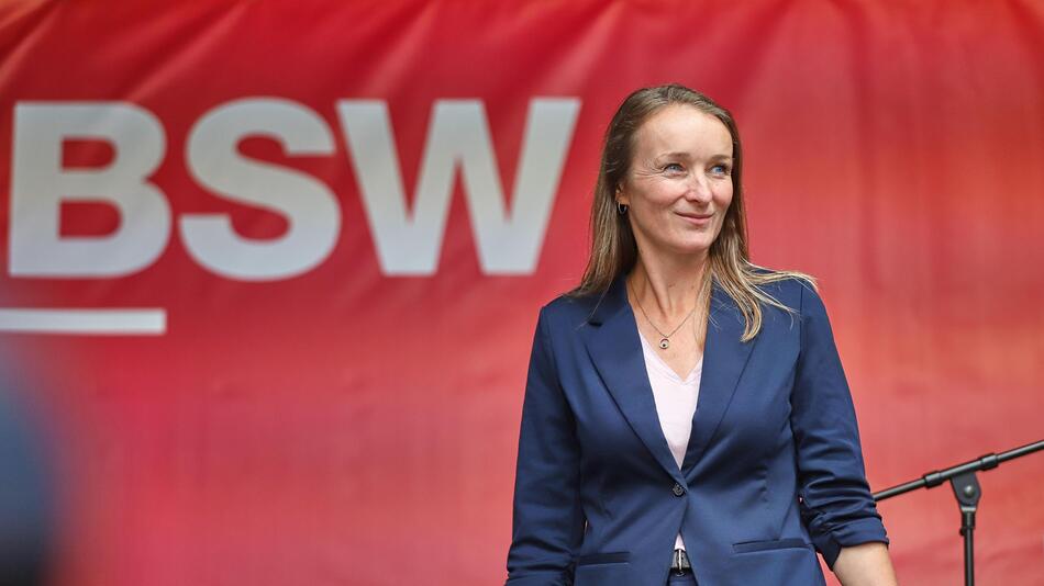 BSW schafft es laut Hochrechnungen in den Landtag