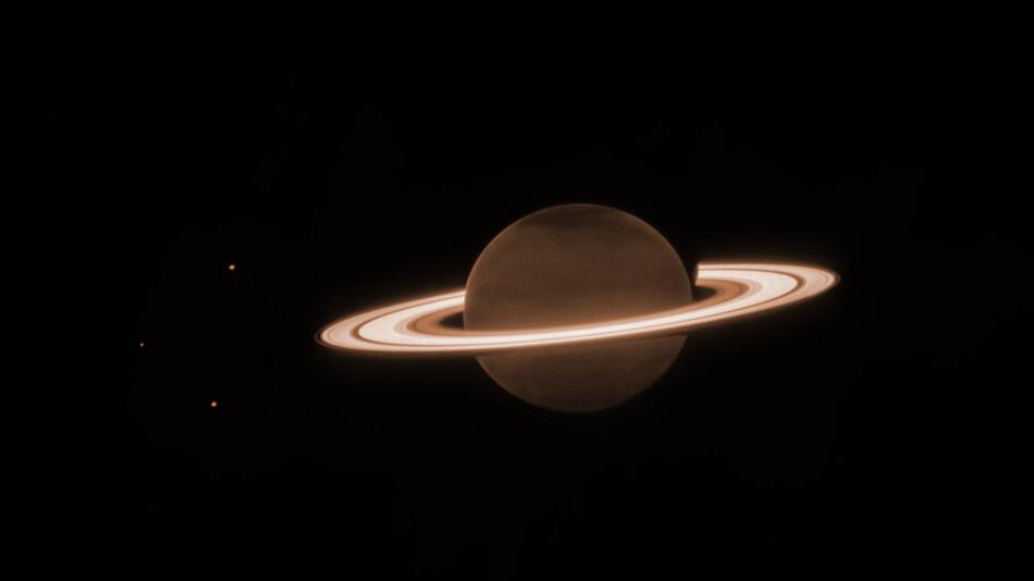 Saturn mit seinen Ringen