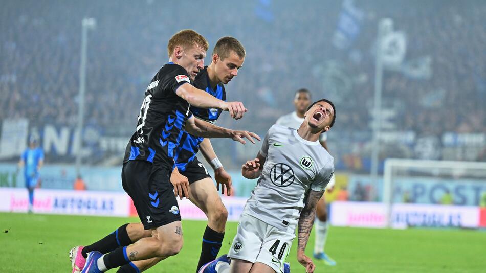 Wolfsburg steigt ab – Paderborn zurück in der Bundesliga