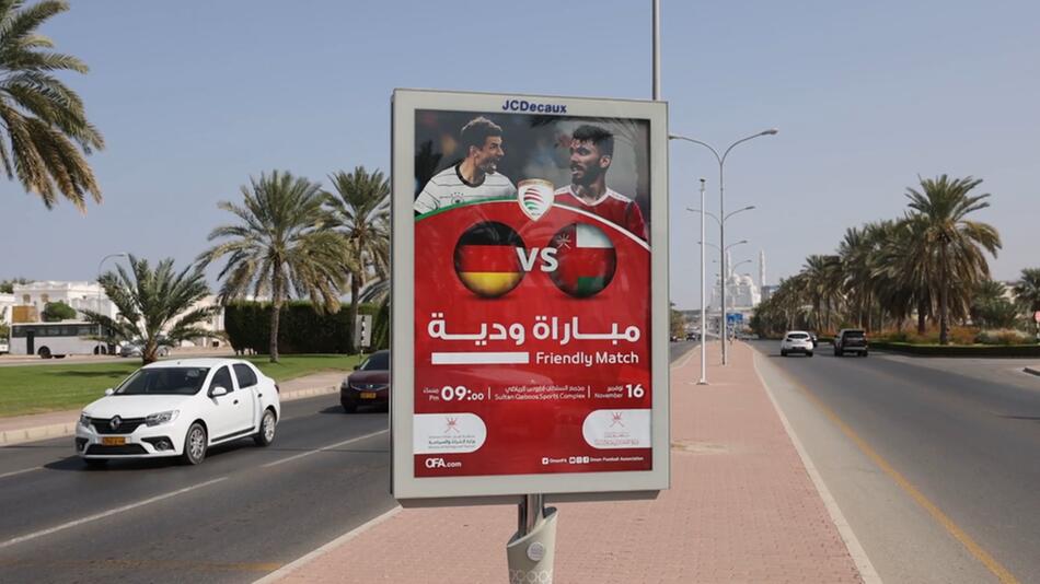 Im Oman teste die deutsche Nationalmannschaft vor dem WM-Start ein letztes Mal