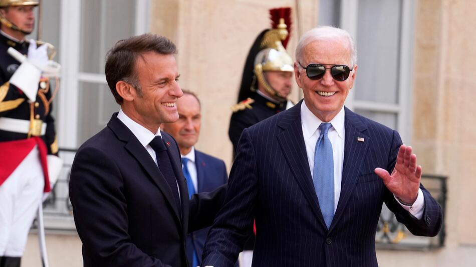 US-Präsident Biden in Frankreich