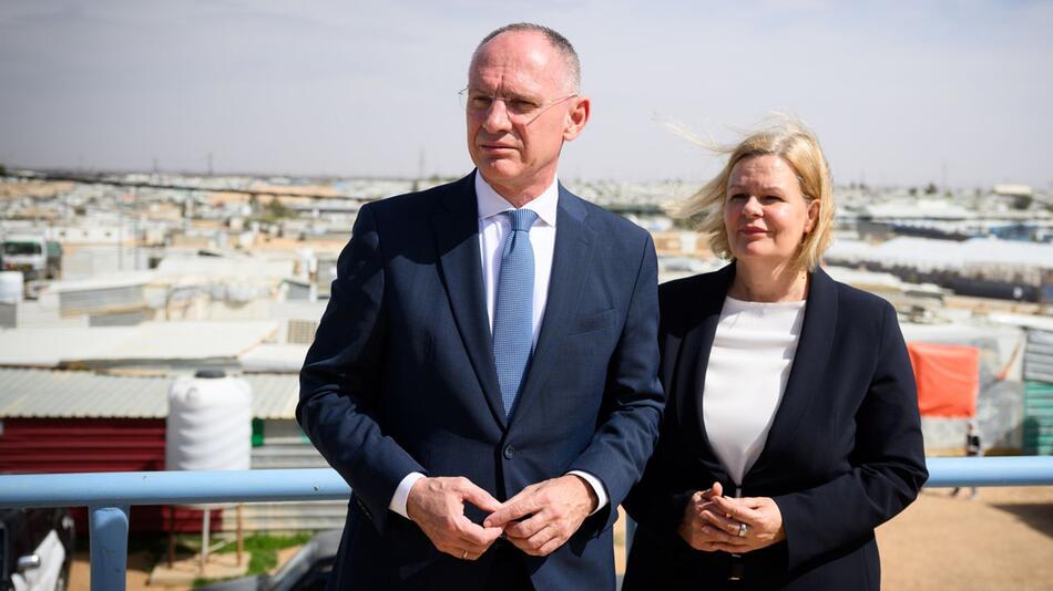 Bundesinnenministerin Faeser in Jordanien