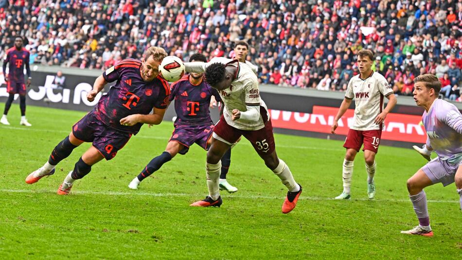 Bayern verpasst den Sieg in Augsburg – HSV dreht Partie