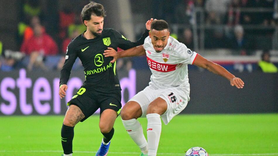 Und dann ist er drin! Stuttgart führt gegen Atlético