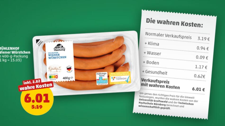 Wahre Kosten Wiener