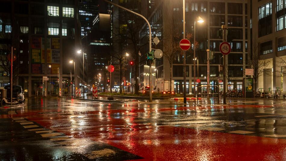 Regen in Frankfurt - Wetter