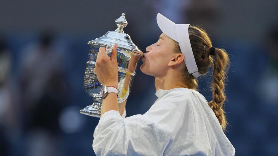 Jelena Rybakina triumphiert erstmals bei US Open