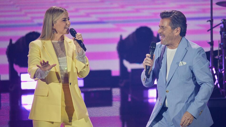 Beatrice Egli und Thomas Anders