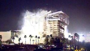 Spektakuläre Sprengung: Casino in Las Vegas stürzt innerhalb von Sekunden ein