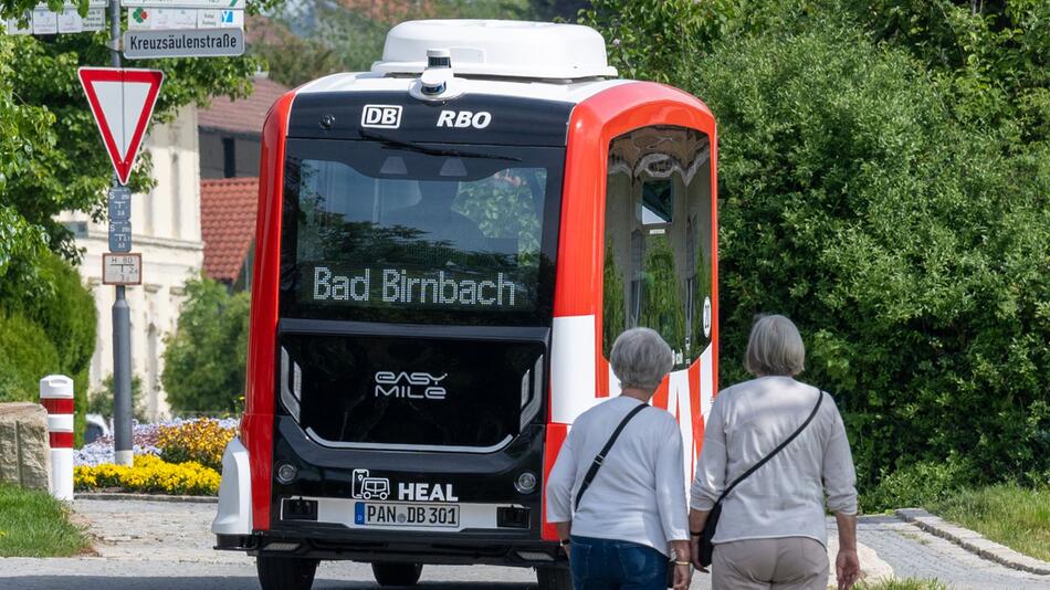 Autonom fahrender Bus in Bad Birnbach