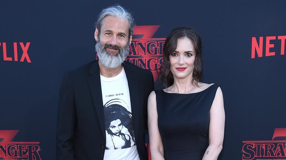 Winona Ryder und ihr Partner Scott Mackinlay Hahn sind seit 14 Jahren ein Paar.