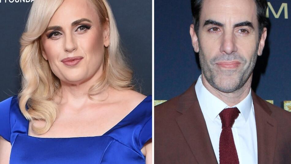 Sind sich nicht grün: Rebel Wilson und Sasha Baron Cohen.