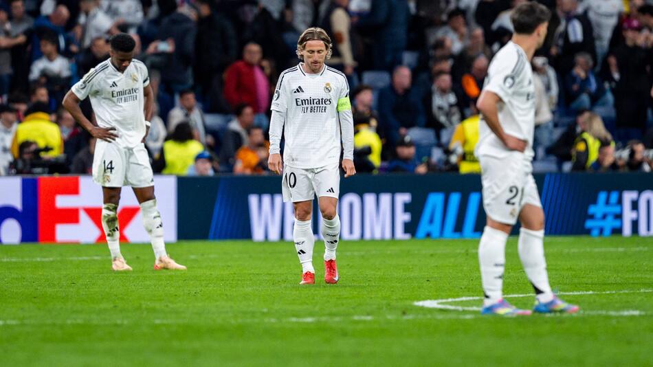 Für Real Madrid ist die Champions-League-Saison bereits beendet.