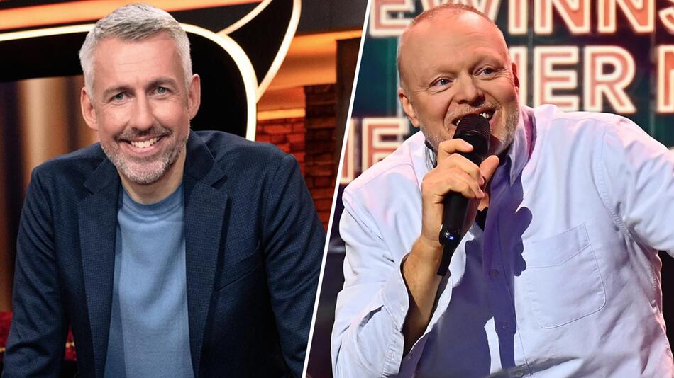 Sebastian Pufpaff (l.) ist seit 2021 das Gesicht der Sendung "TV total", die von 1999 bis 2015 ...