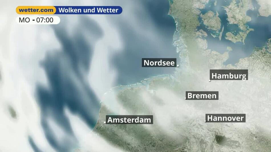 "Nordsee: Dein Wetter für Deine Region!"