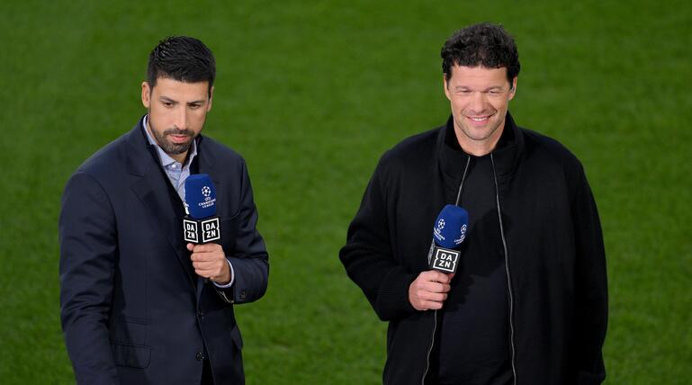 Sami Khedira und Michael Ballack