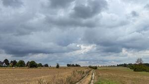 Regenwolken über Sachsen