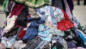 Entsorgte Kleidung