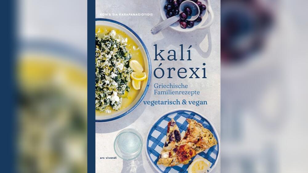 In "kalí órexi" teilen Kon und Sia Karapanagiotidis mehr als 100 griechische Familienrezepte.