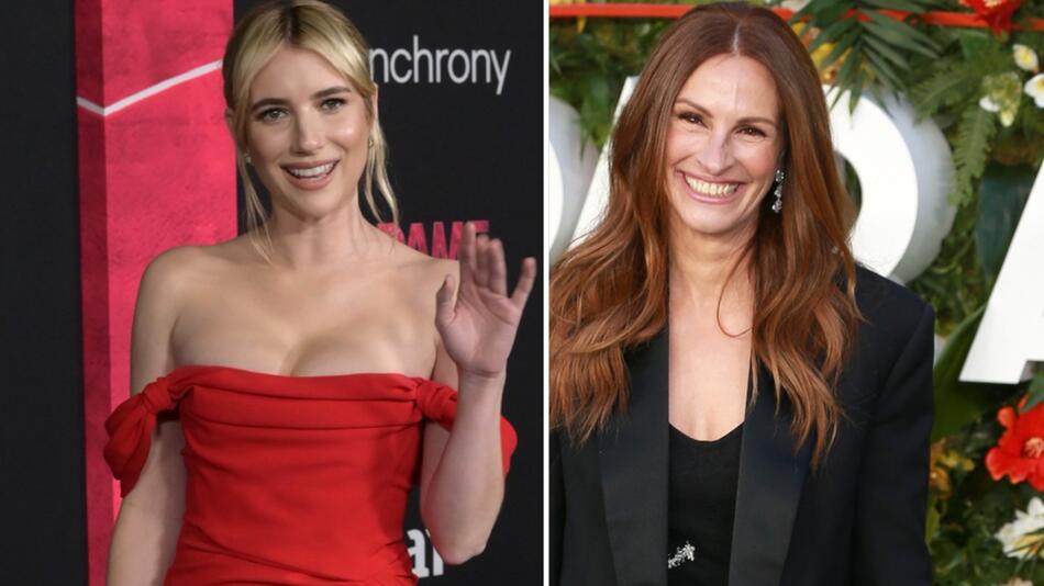 Emma Roberts ist die Nichte von Julia Roberts. Die beiden könnten auch einmal zusammen vor der ...