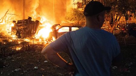 Massiver Angriff mit ballistischen Raketen trifft Kiew