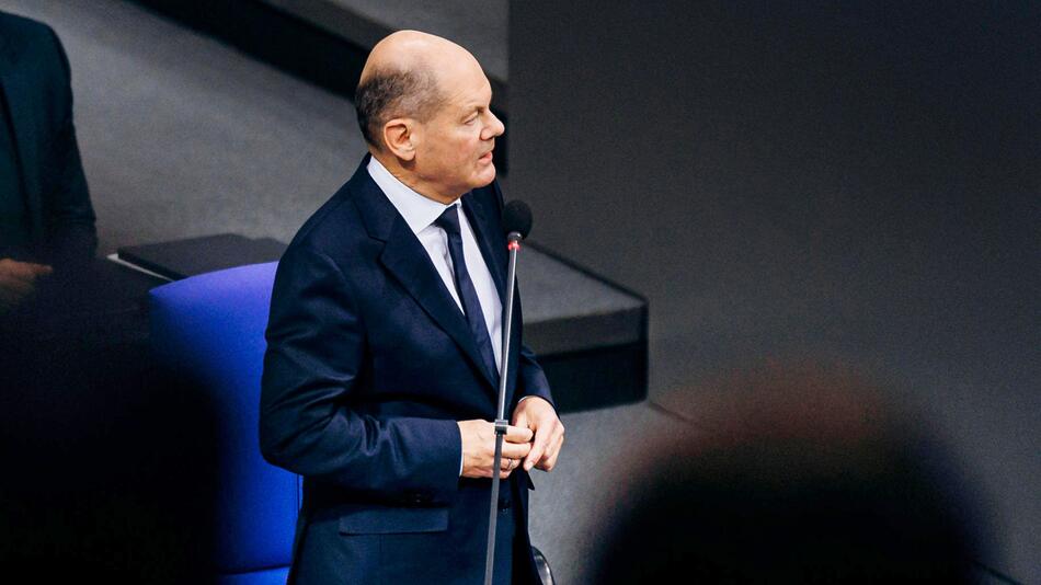 Bundeskanzler Olaf Scholz (SPD)