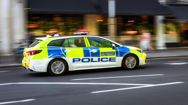 Einsatzfahrzeug der Metropolitan Police in London