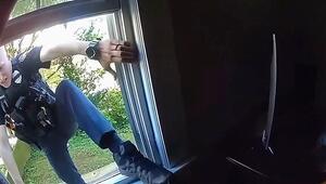 Sturzflug: Polizist in Virginia will durch Fenster steigen – und scheitert grandios
