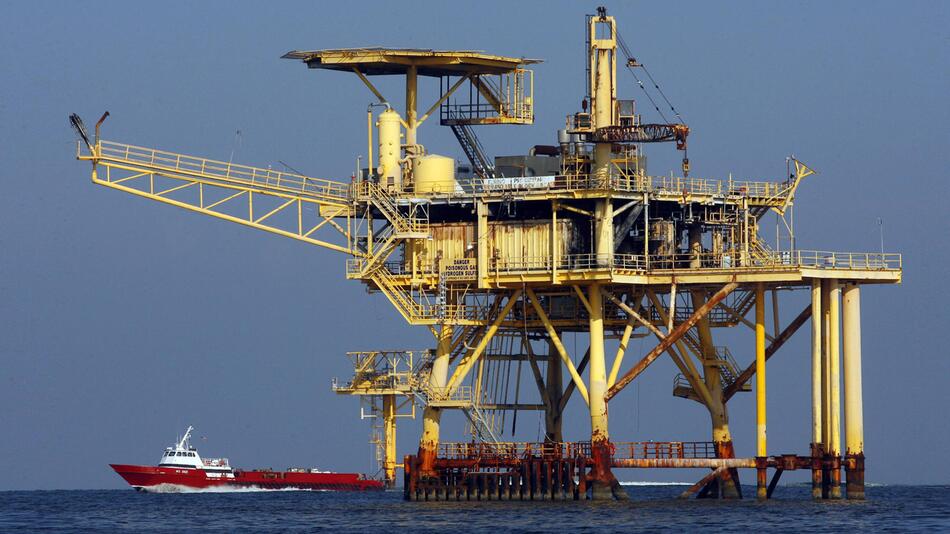 Ölbohrinsel im Golf von Mexiko