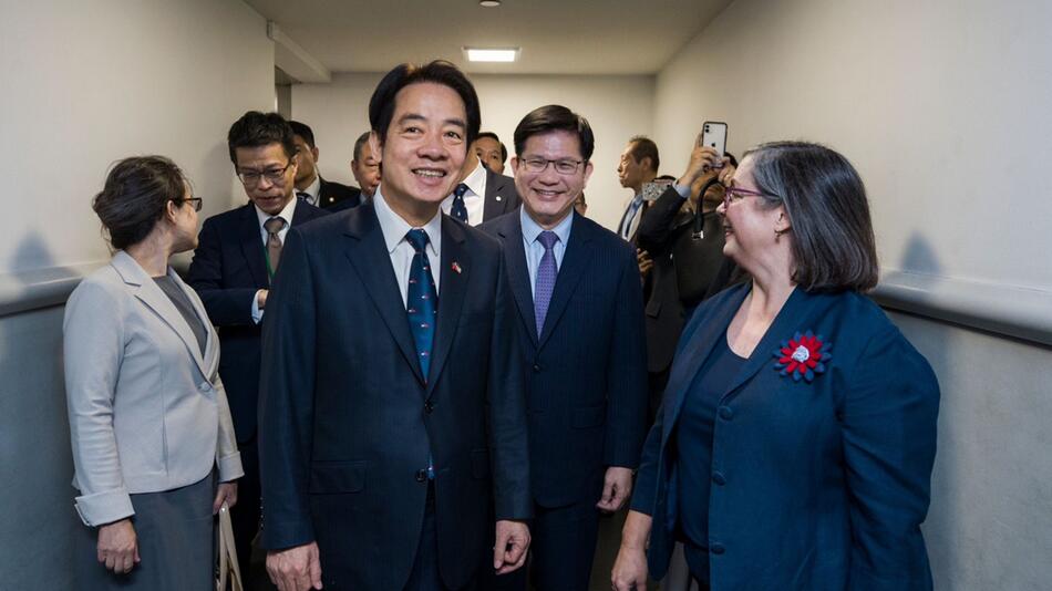 Taiwans Vizepräsident reist über USA nach Paraguay