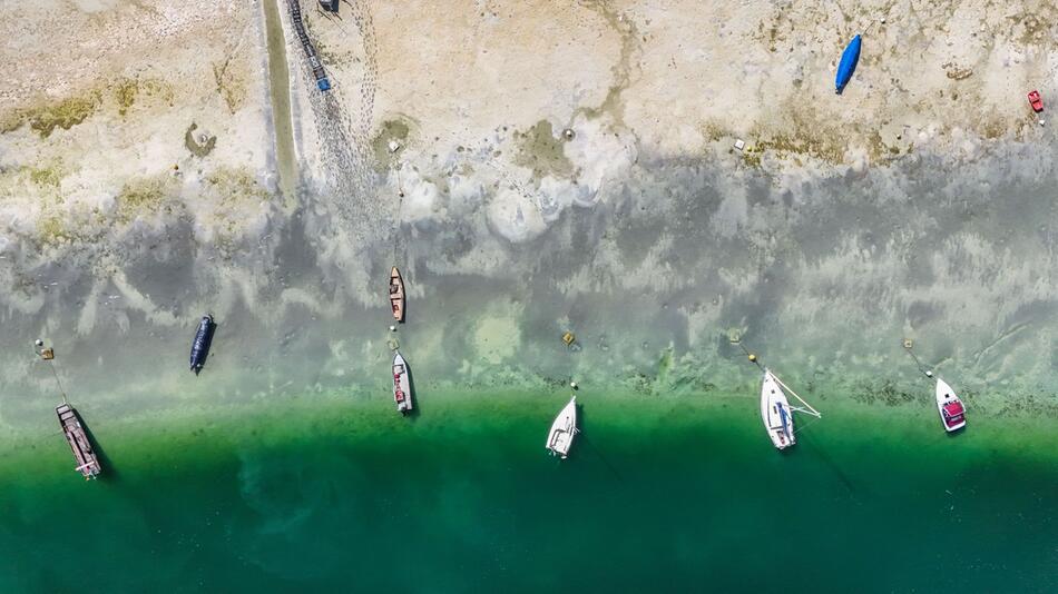 Bodensee-Pegelstand sinkt unter 2,50 Meter