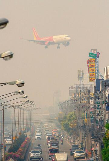 Chiang Mai, Thailand, Smog, Umweltverschmutzung