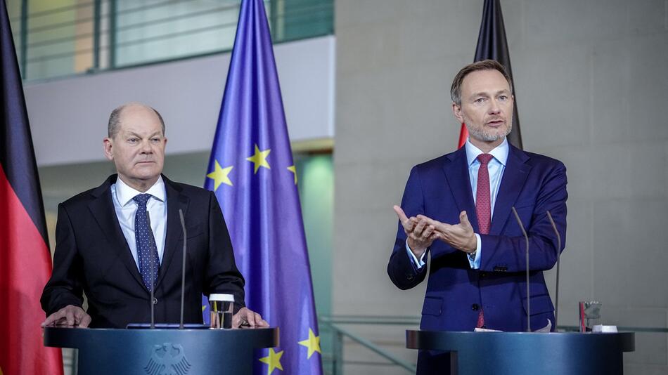 Olaf Scholz und Christian Lindner