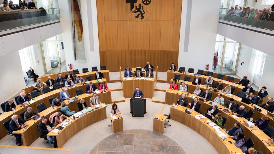 Sitzung Landtag Rheinland-Pfalz