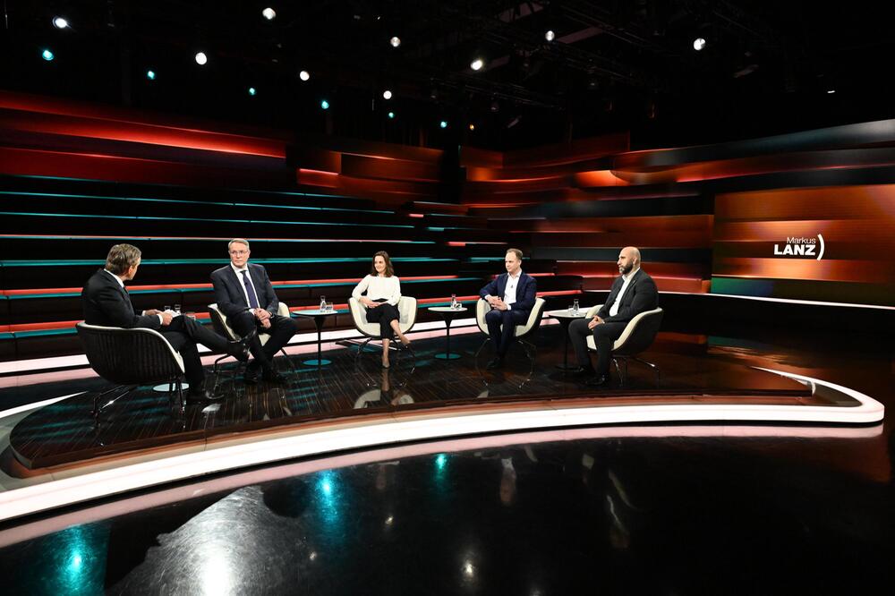 Markus Lanz, Alexander Schweitzer, Julia Löhr, Kolja Saß, Ahmad Mansour