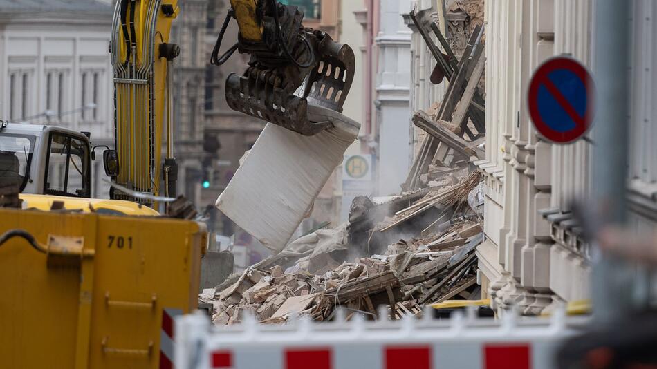 Dritte Leiche nach Hauseinsturz in Görlitz gefunden