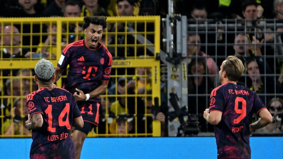 Nathaniel Brown trifft: Bayern geht gegen den BVB in Führung